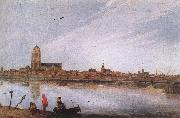 VELDE, Esaias van de View of Zierikzee wt oil painting